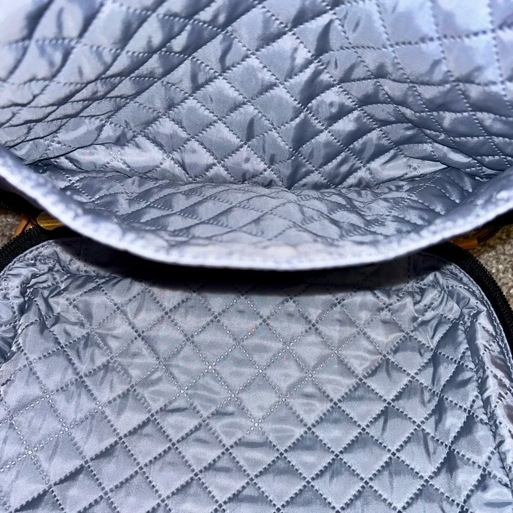 Tory Burch Black Cosmetic Travel Bag - Picture 4 of 5